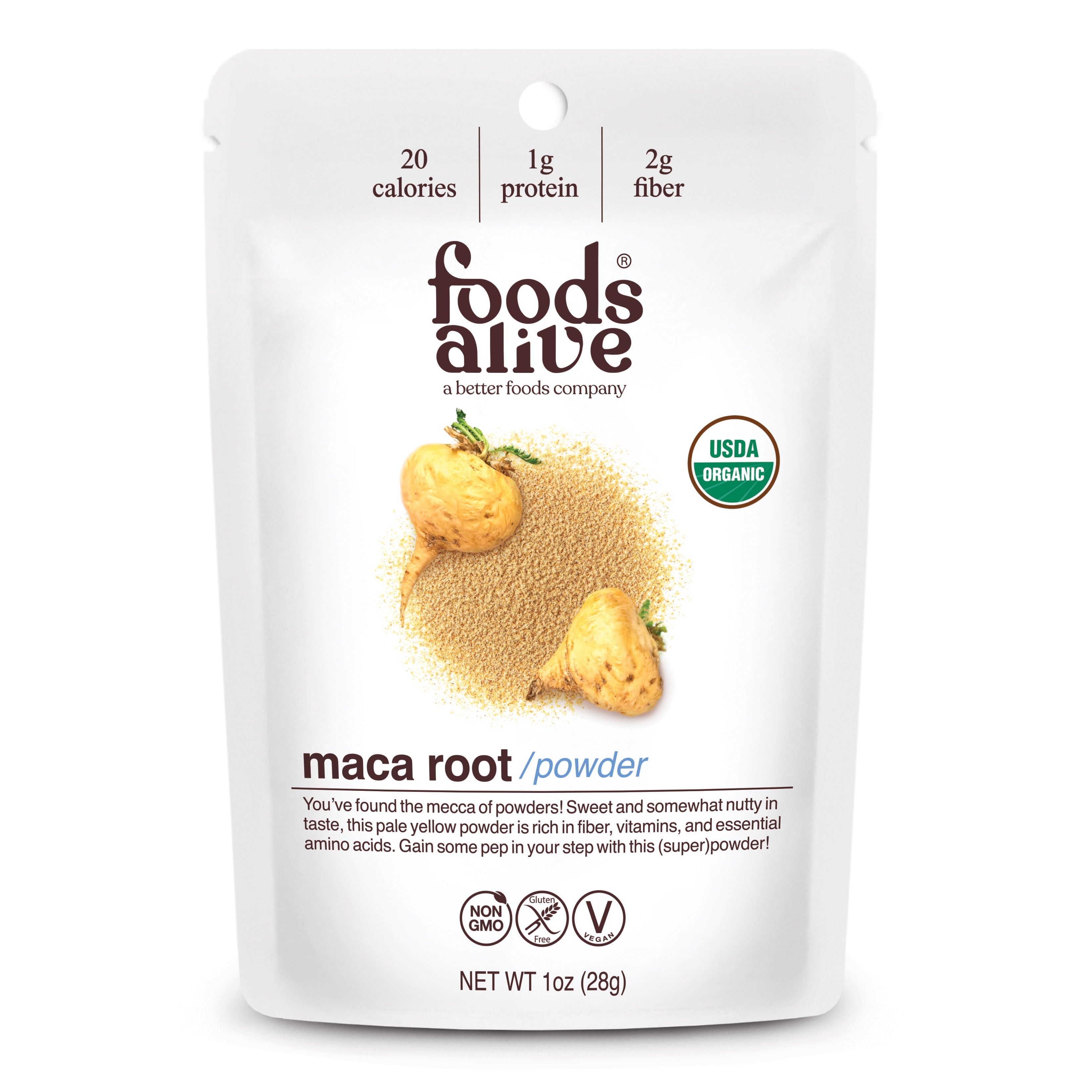 Foods Alive - Organic Maca Powder - 1 oz,
