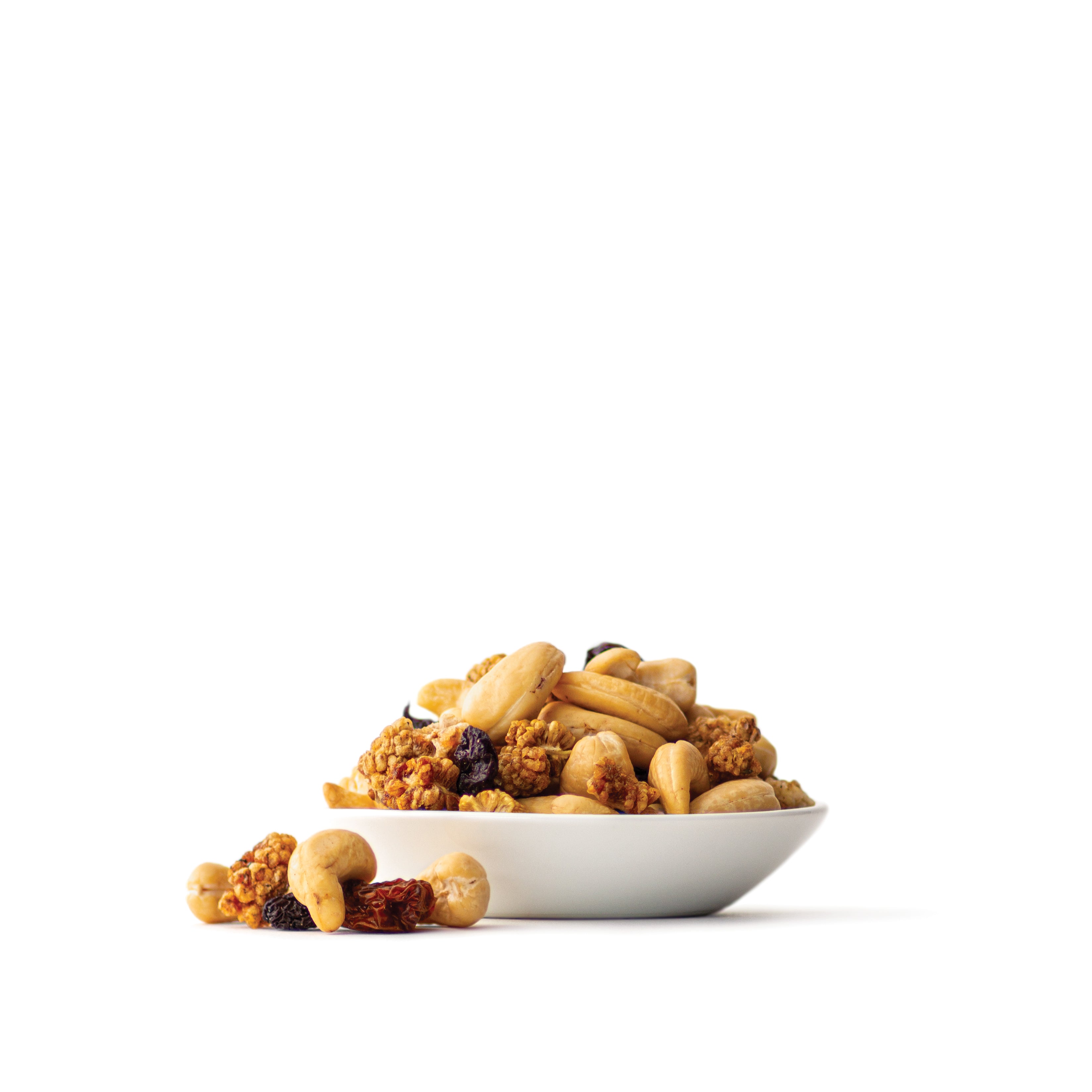 organic coo, coo, cashew trail mix,