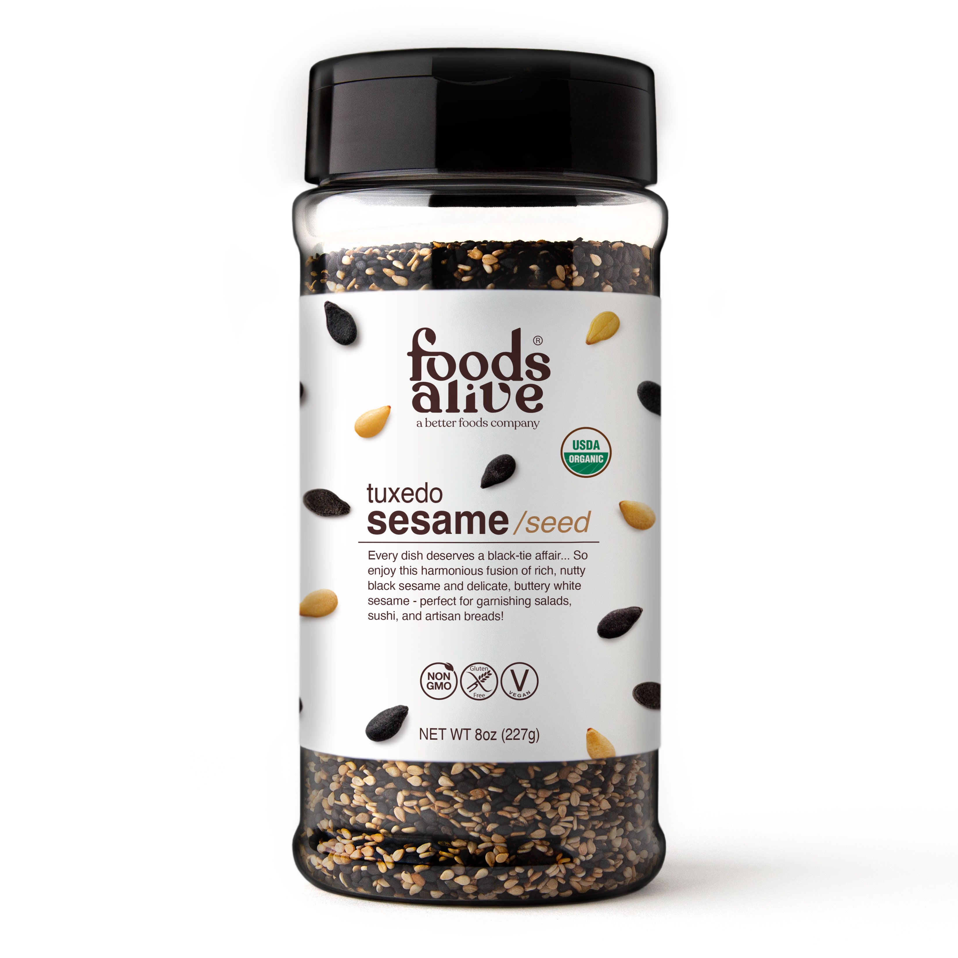 organic tuxedo sesame seed