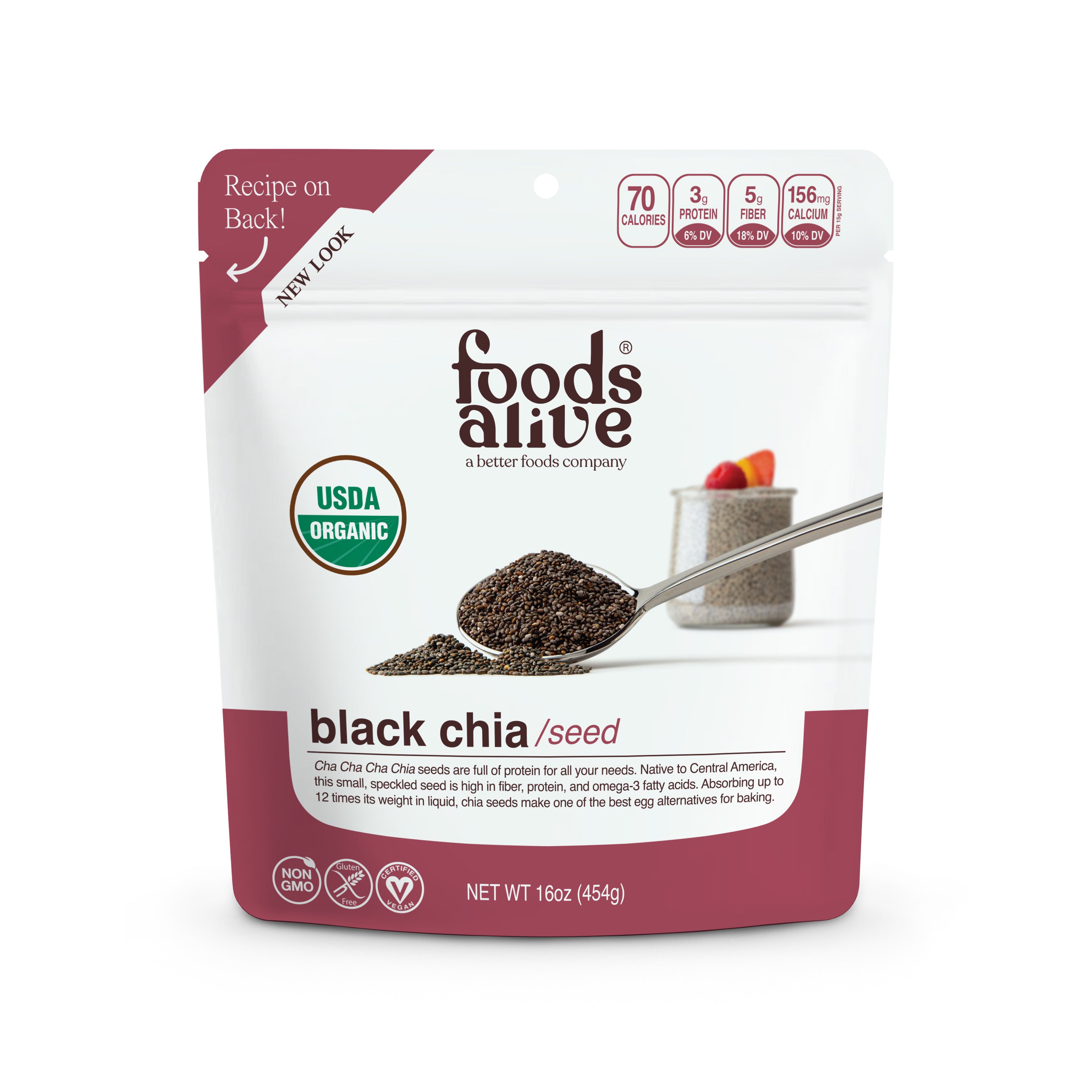 Whole Chia Seeds  Bulk Black Chia Seed