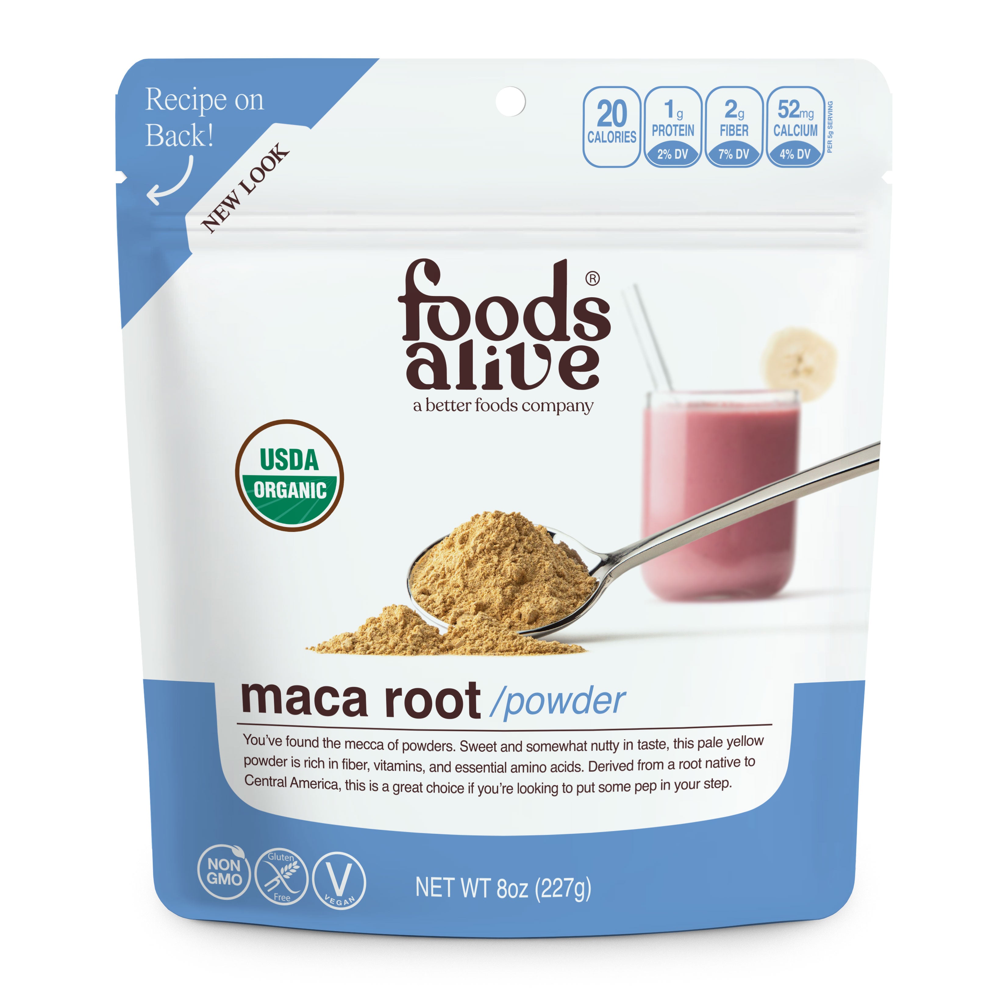 Foods Alive - Organic Maca Powder - 8 oz,