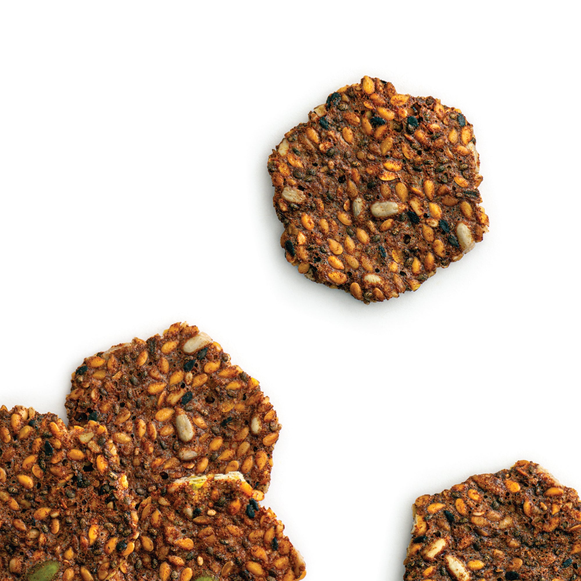maple and cinnamon sprouted crisps,