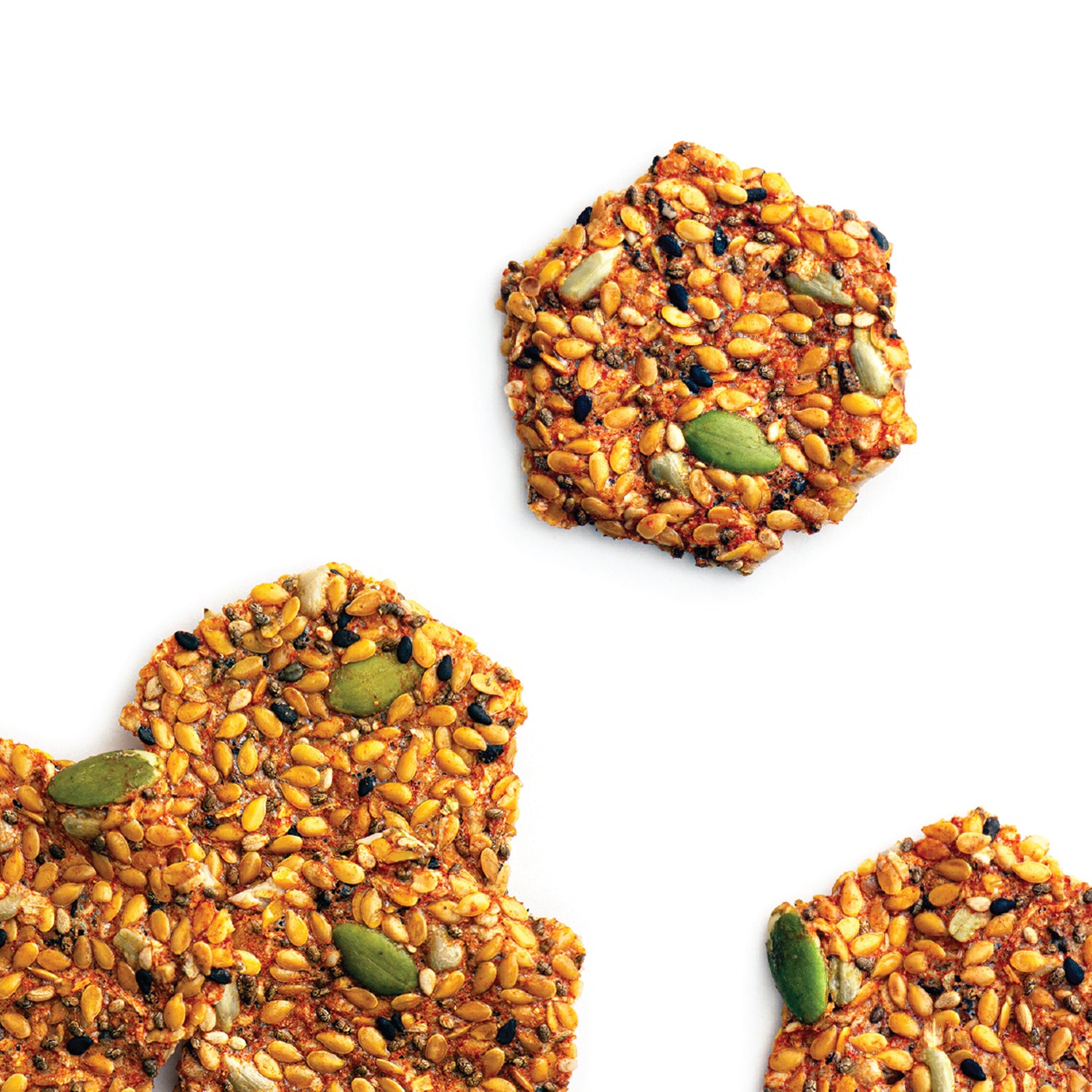 onion and garlic sprouted crisps,