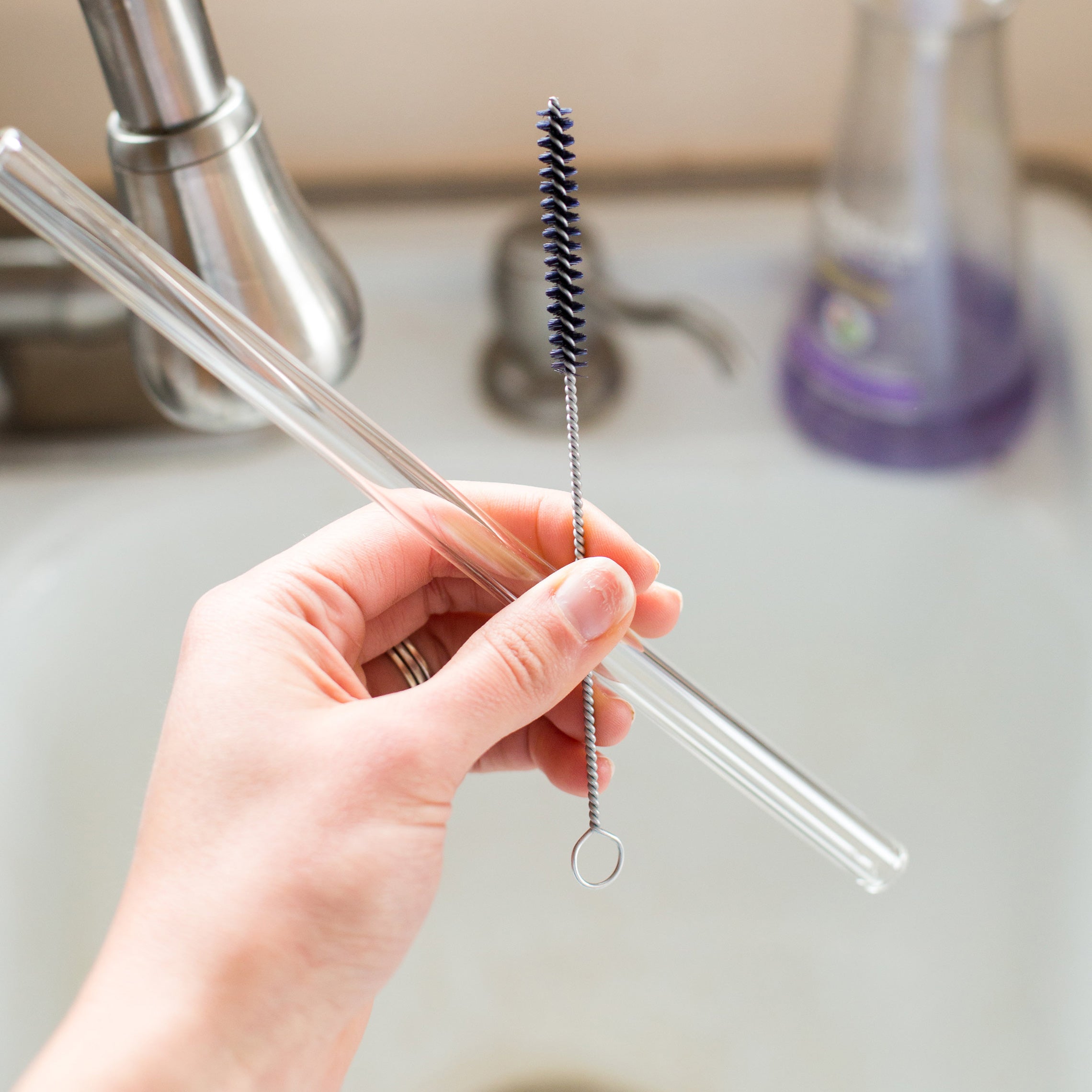 Eco-Friendly Glass Straws - Foods Alive - Glassware
