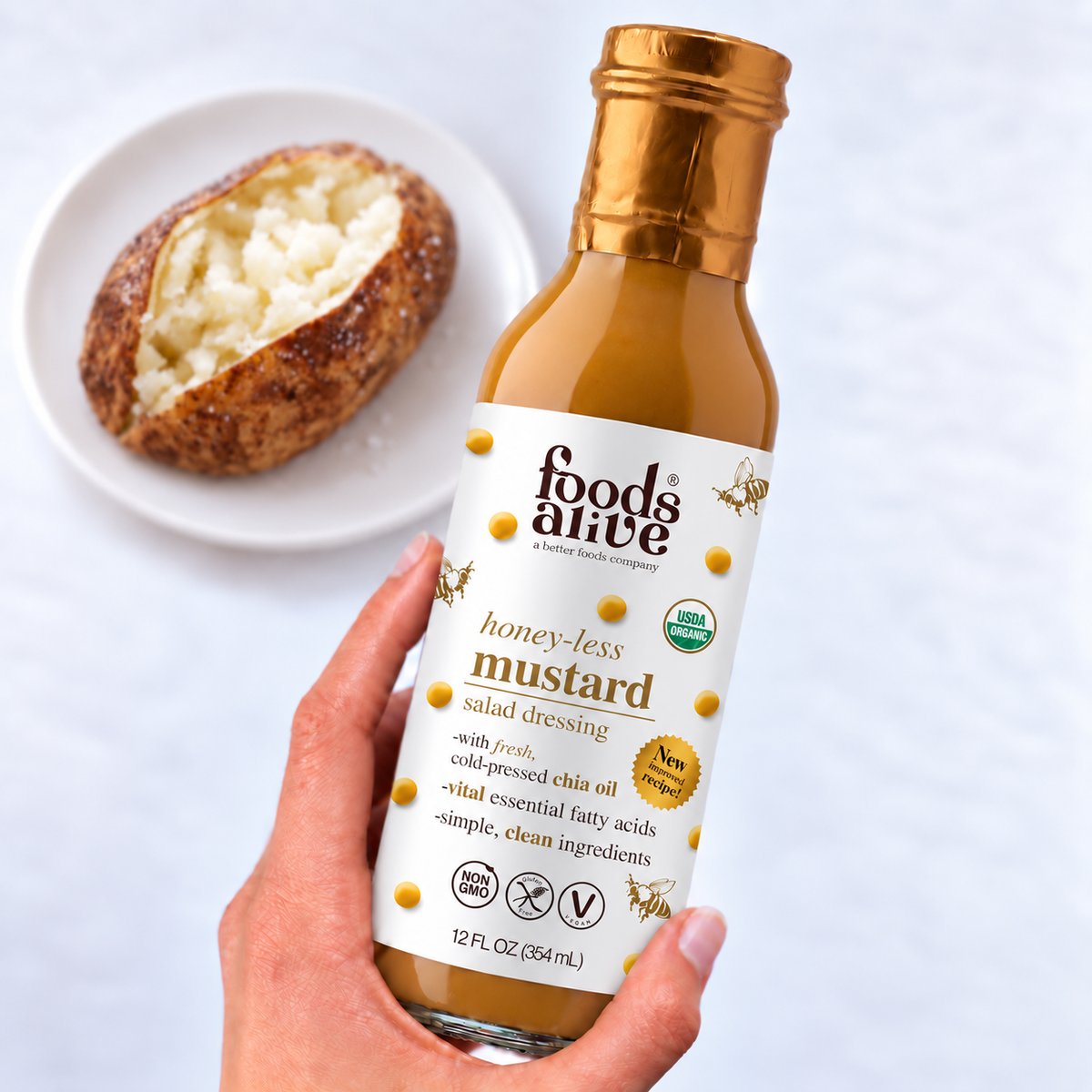 Dijon Sweet Mustard Dressing
