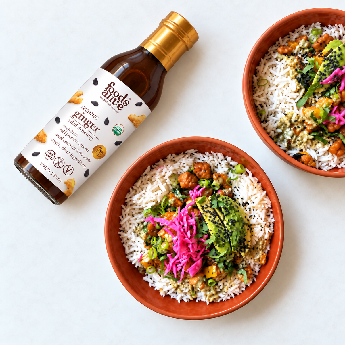 Healthy Asian Ginger Dressing