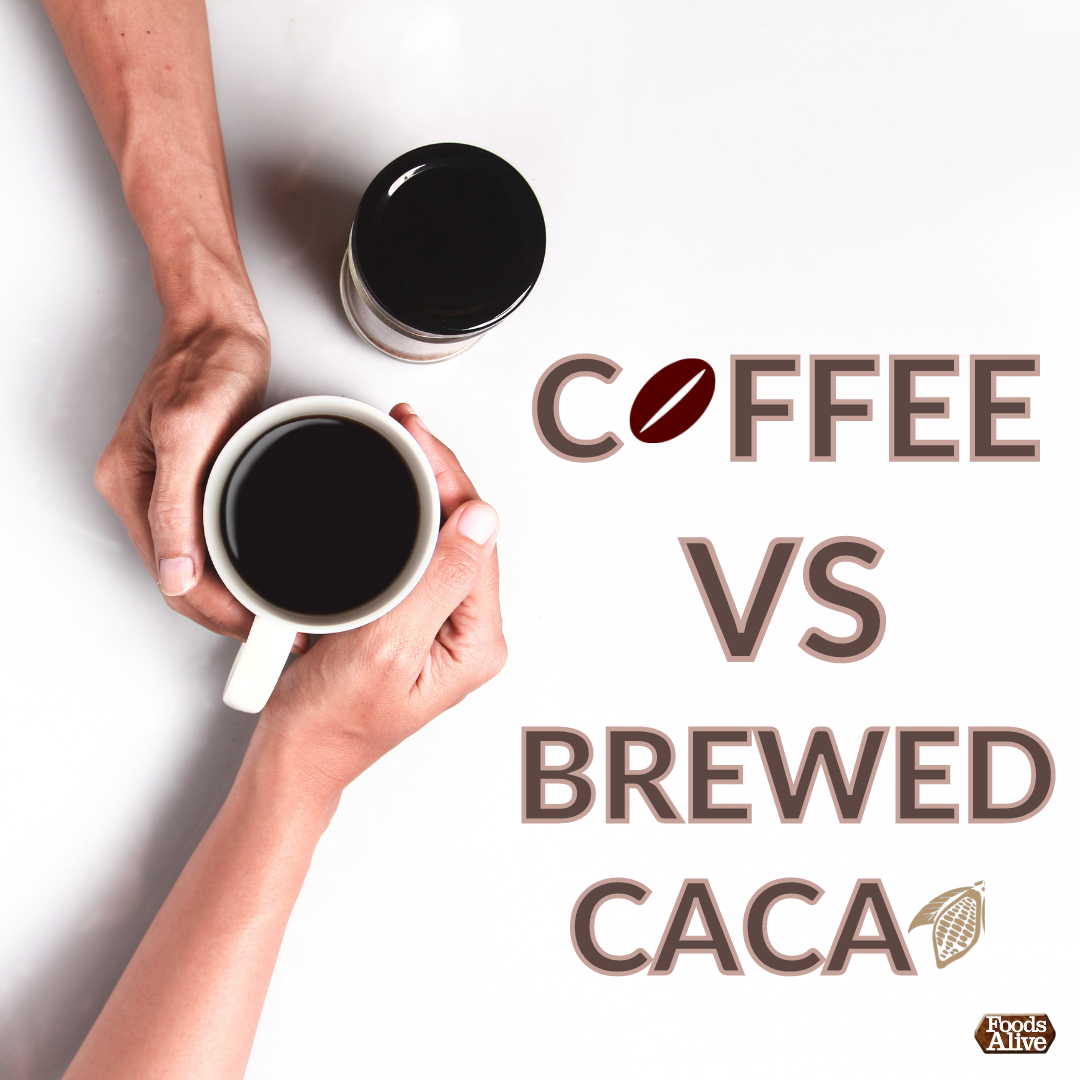 Coffee vs. Brewed Cacao