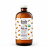 Foods Alive Organic Cold-Pressed Golden Flax Oil 16 oz, amber glass bottle with white cap and golden flaxseed label. 