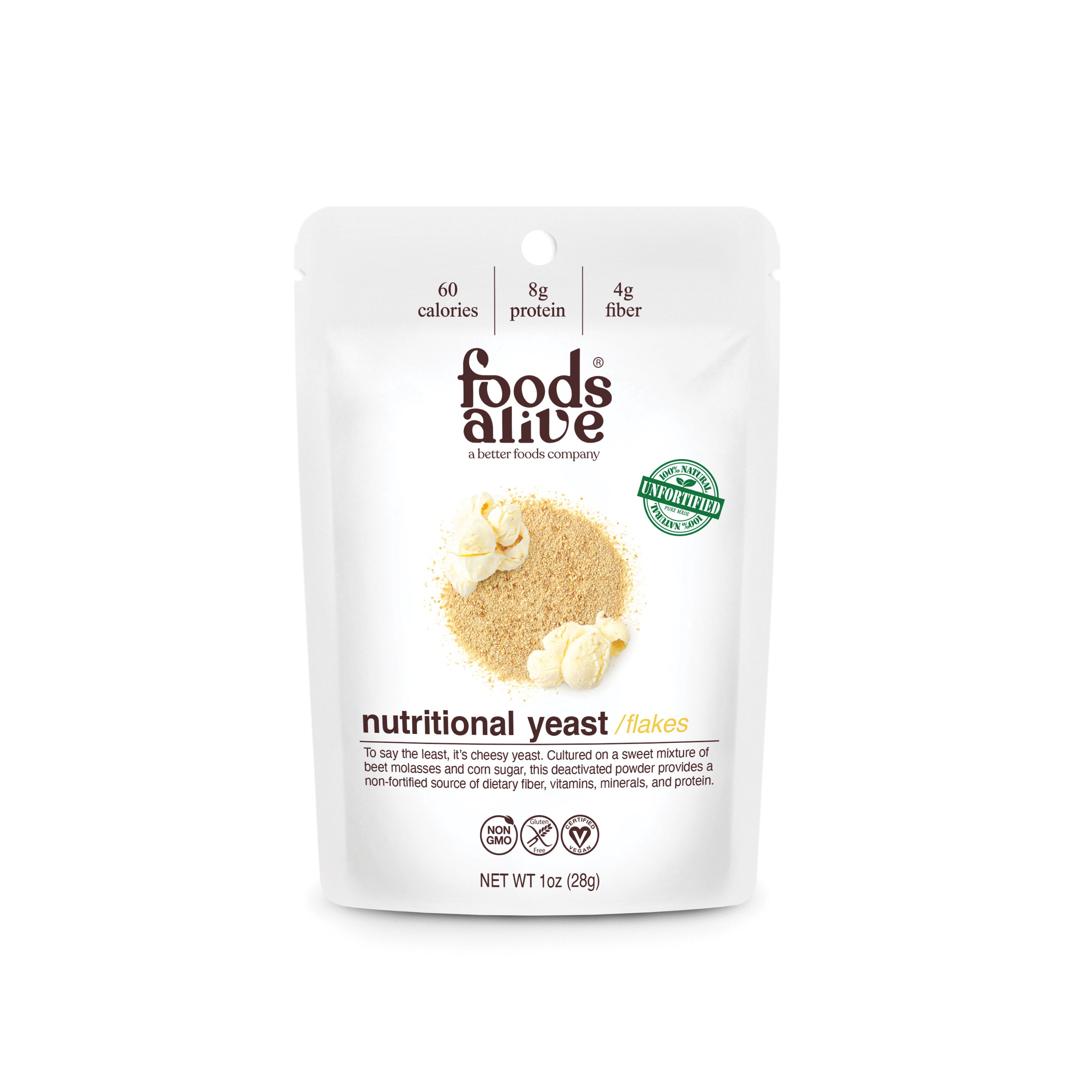 Foods Alive - Nutritional Yeast - 1 oz