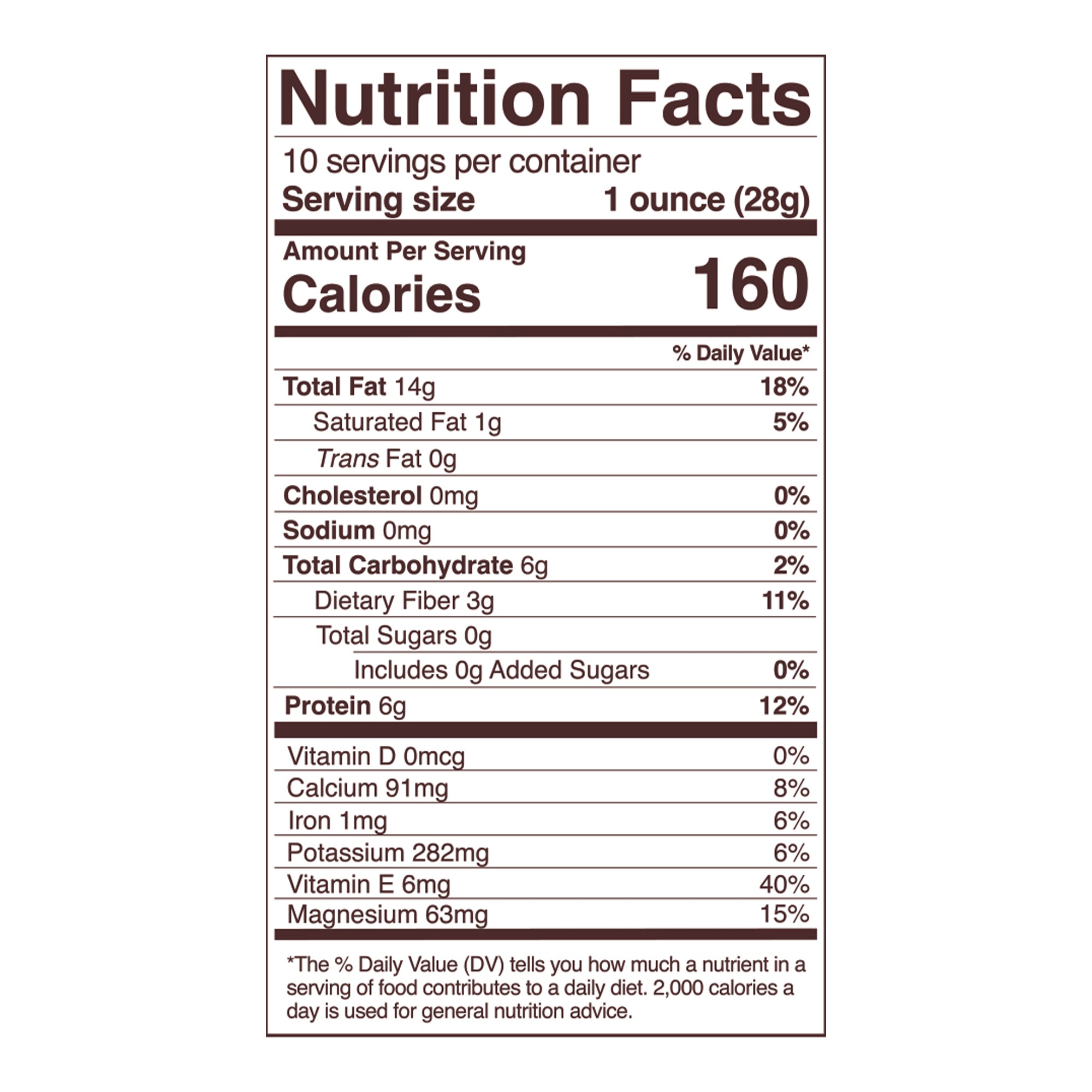 almond-nuts-nutrition-label