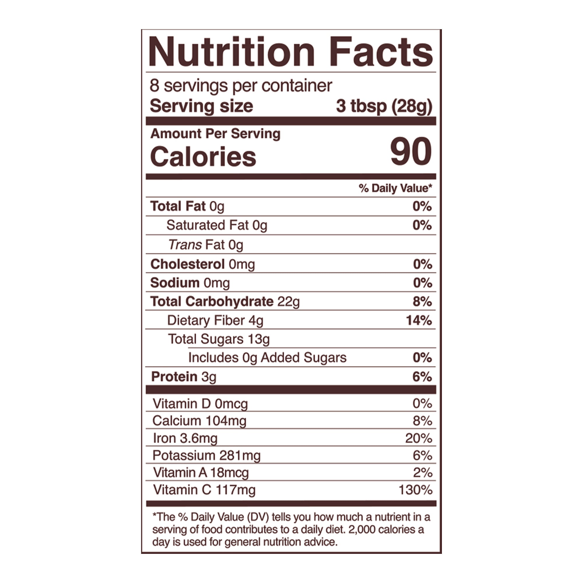 Black mulberry discount nutrition facts