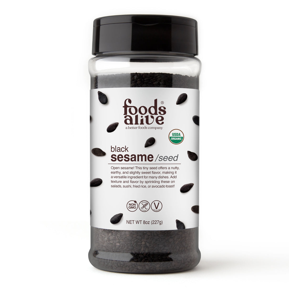 organic black sesame / seed