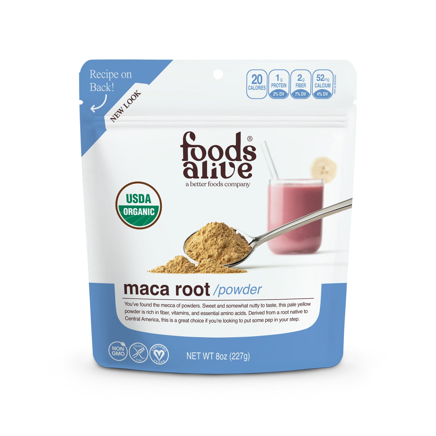 Foods Alive - Organic Maca Powder - 8 oz