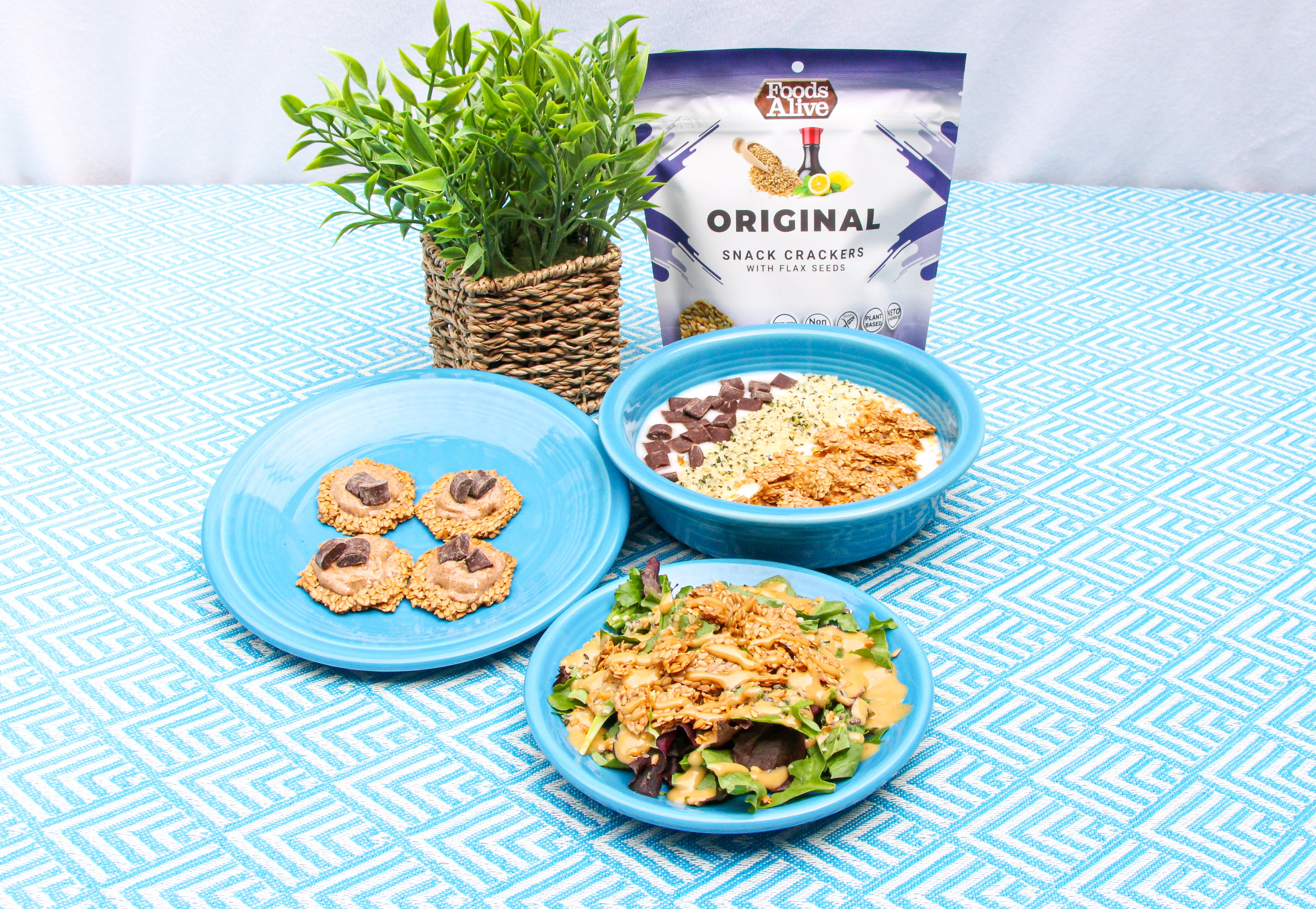 Foods Alive 90% Organic Original Crackers