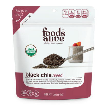 Foods Alive - Organic Chia Seed 12oz