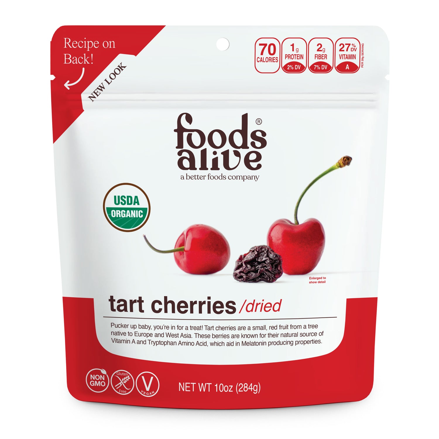 Tart Cherries - Organic - 10oz - Foods Alive, 