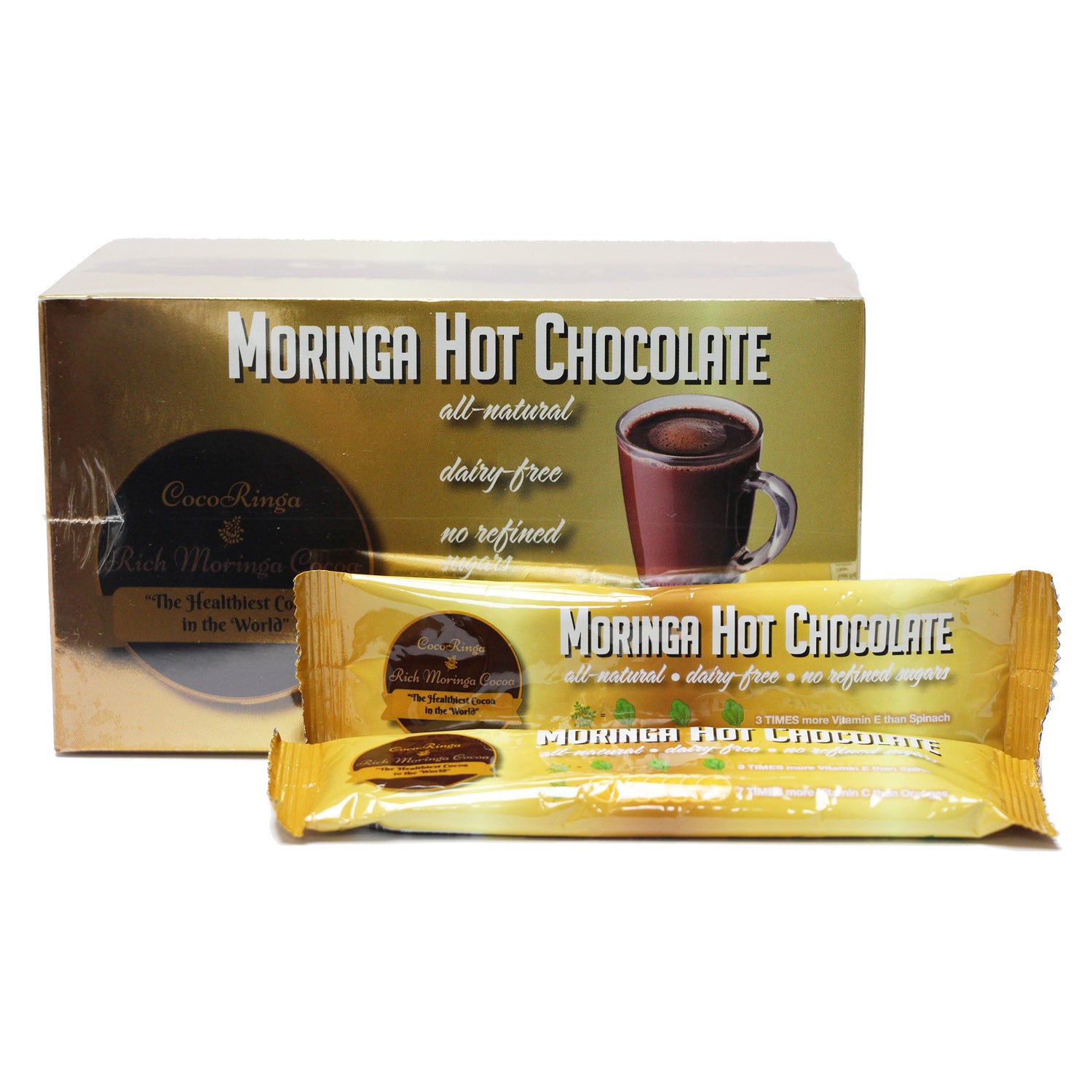 CocoRinga - Moringa Hot Chocolate - Foods Alive