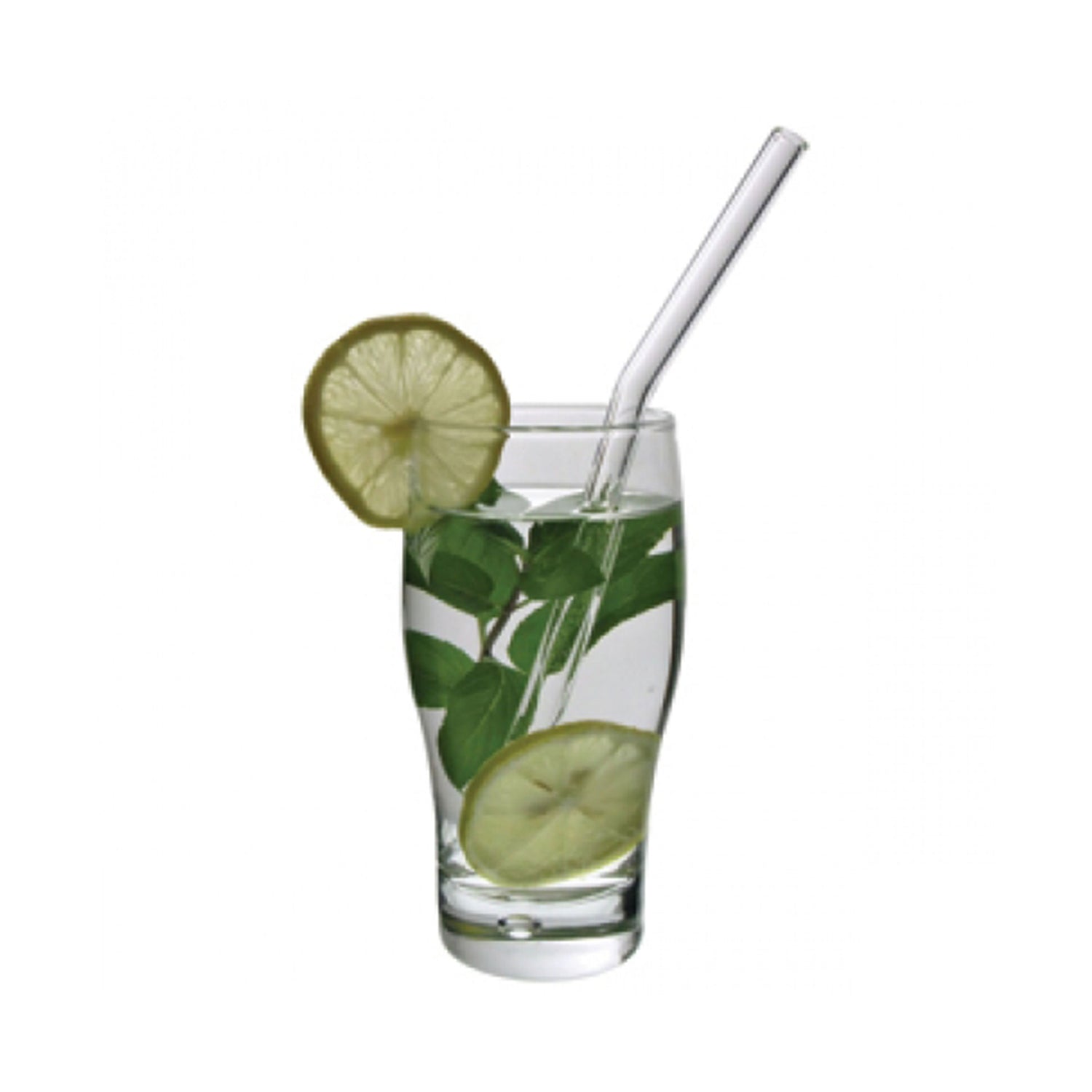 Eco-Friendly Glass Straws 10-inch Bent Regular - Foods Alive - Glassware