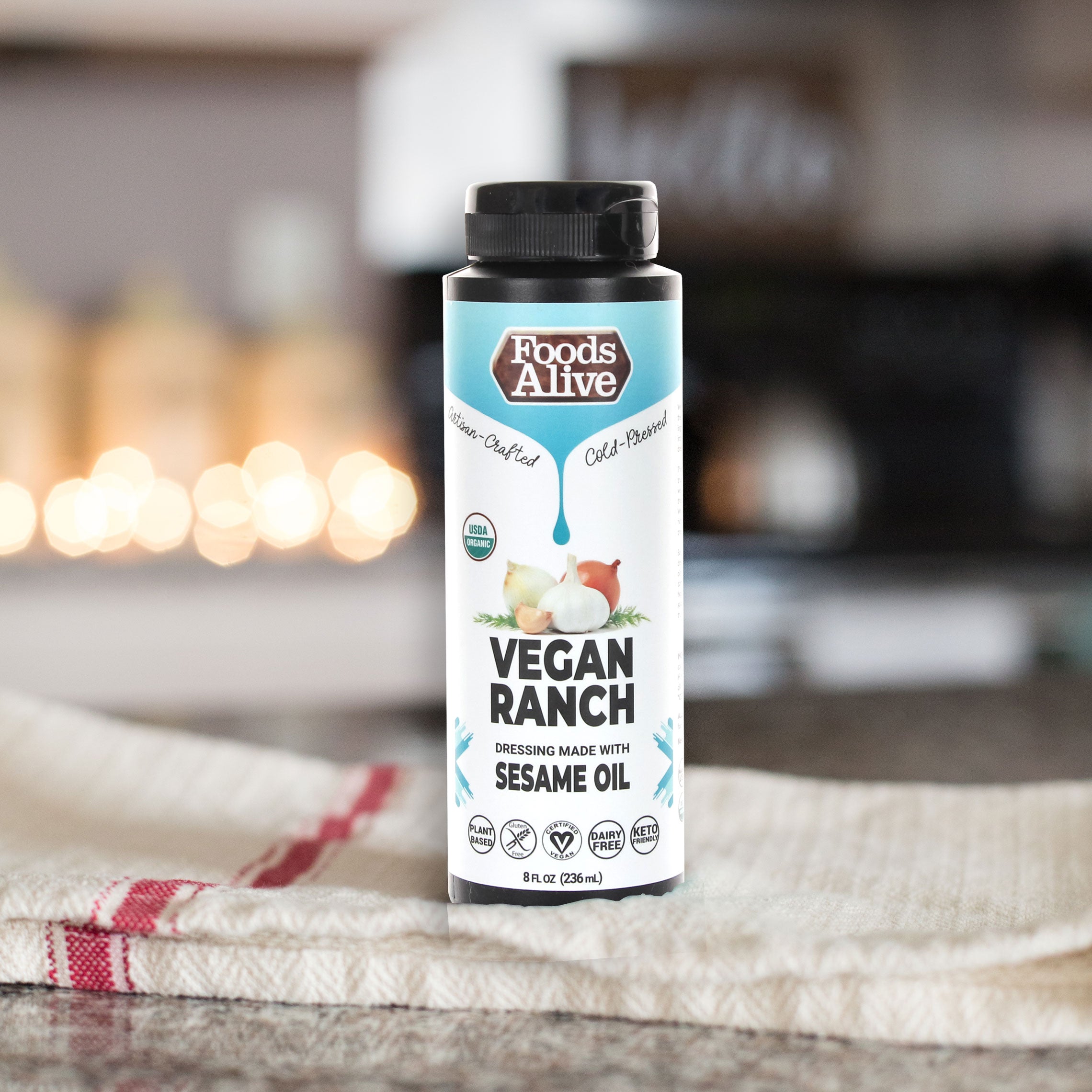 Ranch Superfood Dressing | Organic, Plant-Based, Vegan, Dairy-Free, Sugar-Free | Artisan Cold-Pressed Oil