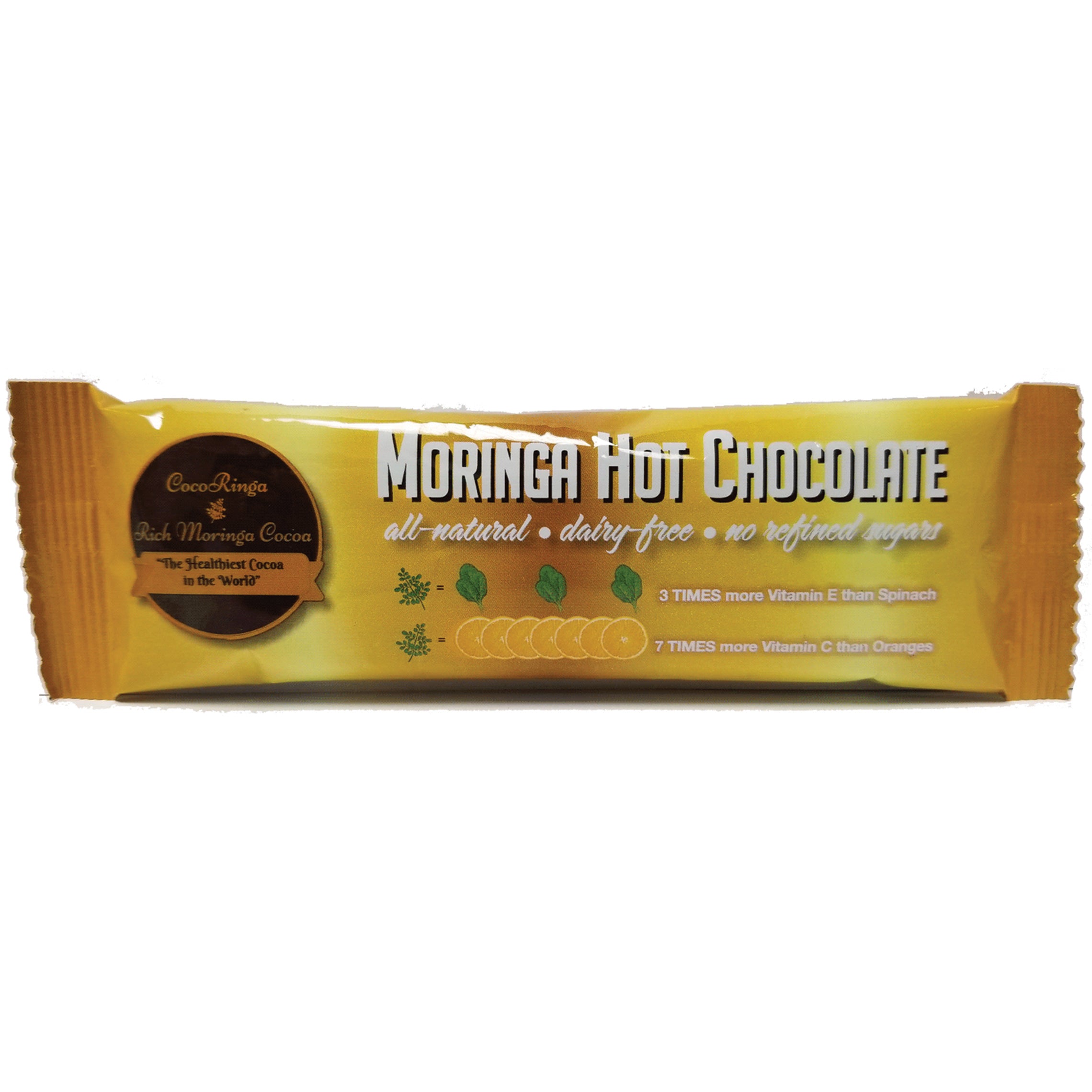 CocoRinga - Moringa Hot Chocolate - Single Packet - Foods Alive